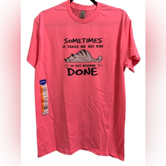 Funny Cat Tshirt NWT - Picture 2 of 2